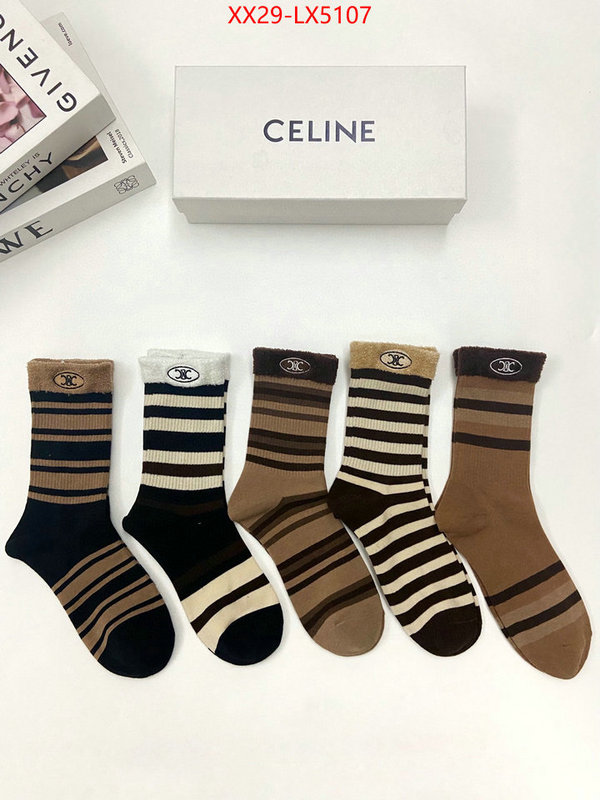 Sock-CELINE replicas buy special ID: LX5107 $: 29USD