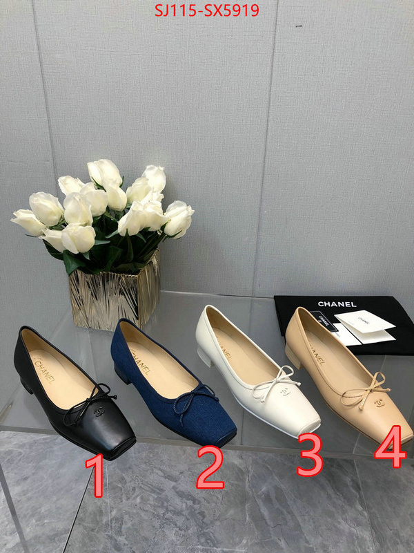 Women Shoes-Chanel cheap online best designer ID: SX5919 $: 115USD