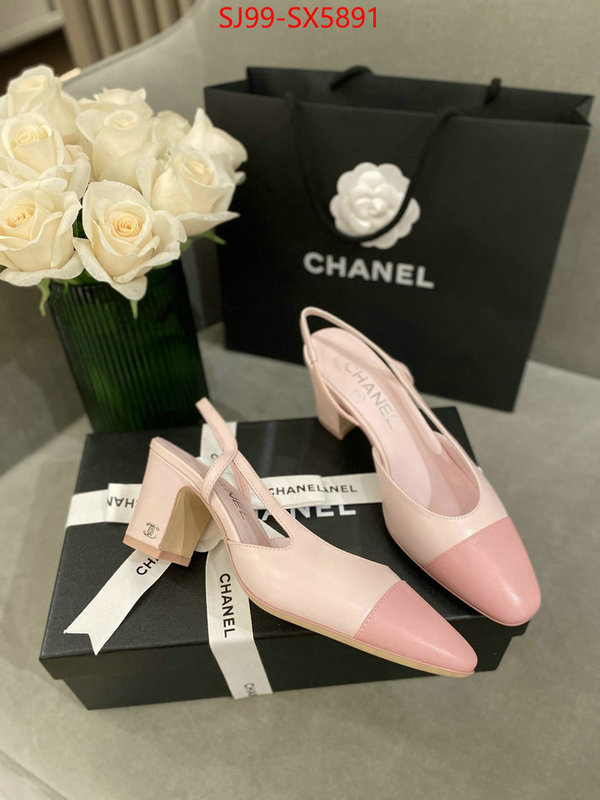 Women Shoes-Chanel high quality ID: SX5891 $: 99USD