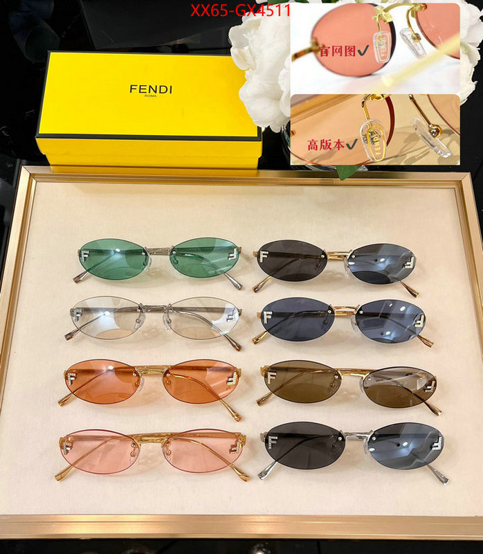 Glasses-Fendi aaaaa class replica ID: GX4511 $: 65USD