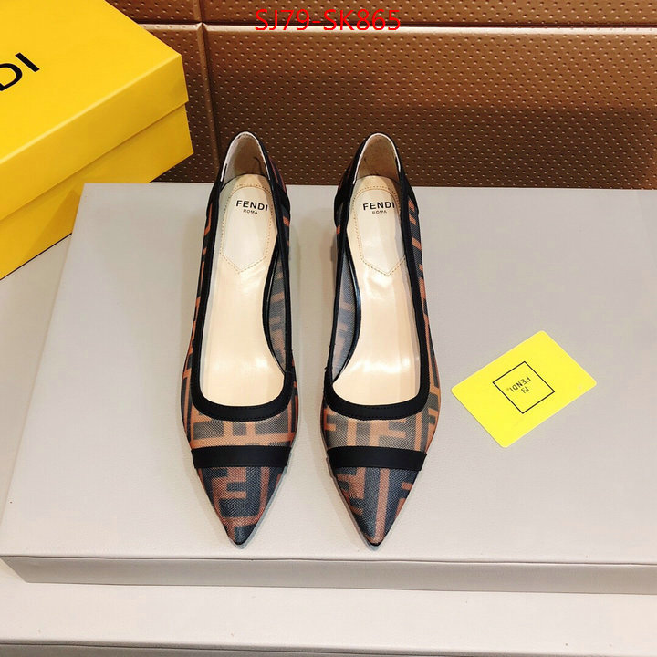 Women Shoes-Fendi buy top high quality replica ID: SK865 $:79USD