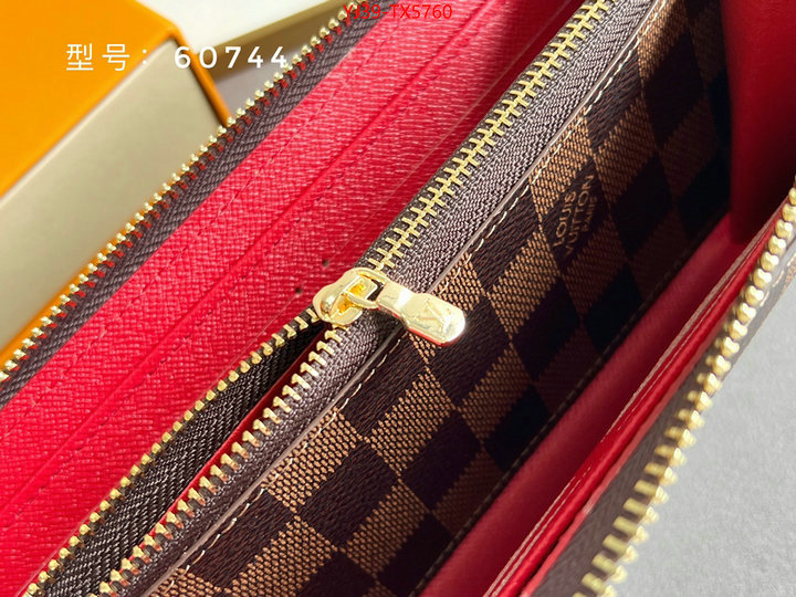 LV Bags(4A)-Wallet shop cheap high quality 1:1 replica ID: TX5760 $: 39USD,