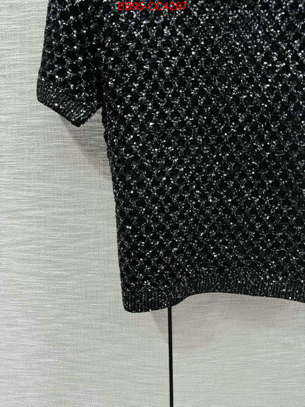 Clothing-Chanel what is aaaaa quality ID: CC4207 $: 95USD