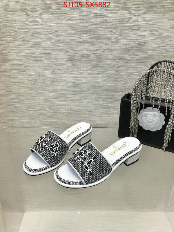 Women Shoes-Chanel customize best quality replica ID: SX5882 $: 105USD