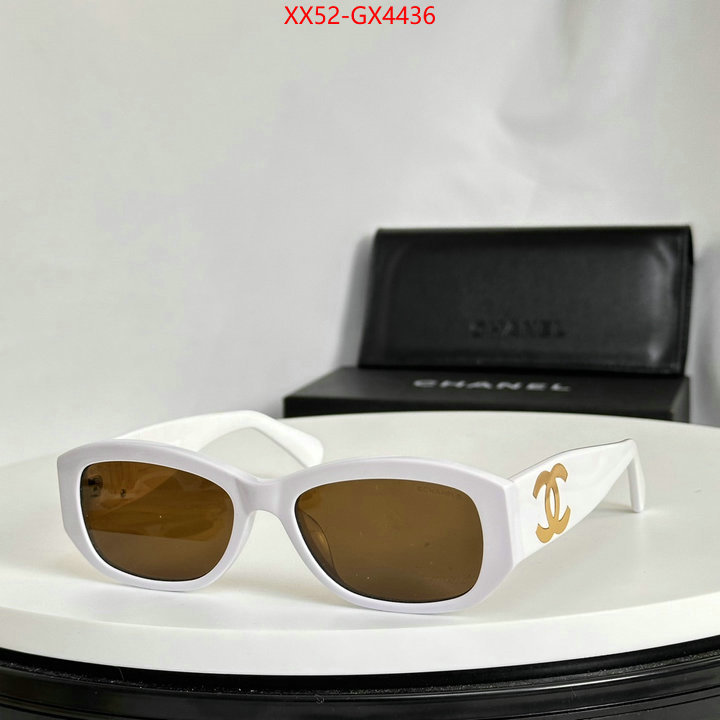 Glasses-Chanel we provide top cheap aaaaa ID: GX4436 $: 52USD