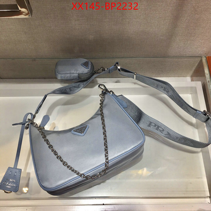 Prada Bags (TOP)-Re-Edition 2005 highest quality replica ID: BP2232 $: 145USD,