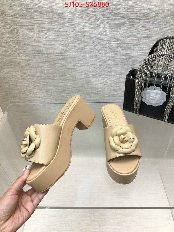 Women Shoes-Chanel 2024 replica wholesale cheap sales online ID: SX5860 $: 105USD