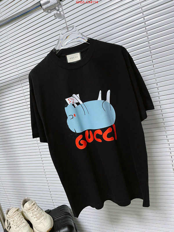 Clothing-Gucci 7 star replica ID: CX4114 $: 55USD