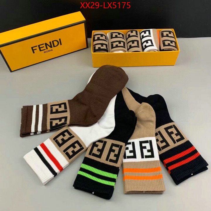 Sock-Fendi luxury shop ID: LX5175 $: 29USD