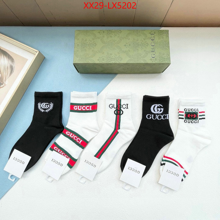Sock-Gucci how to find designer replica ID: LX5202 $: 29USD