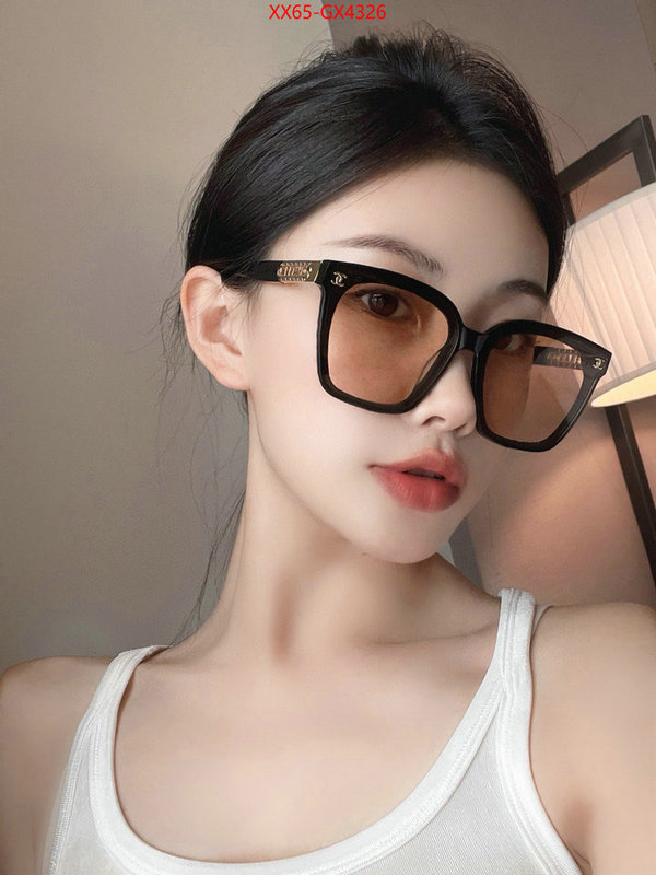 Glasses-Chanel best wholesale replica ID: GX4326 $: 65USD