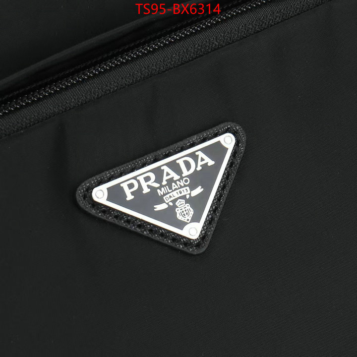 Prada Bags (4A)-Backpack- top grade ID: BX6314 $: 95USD,