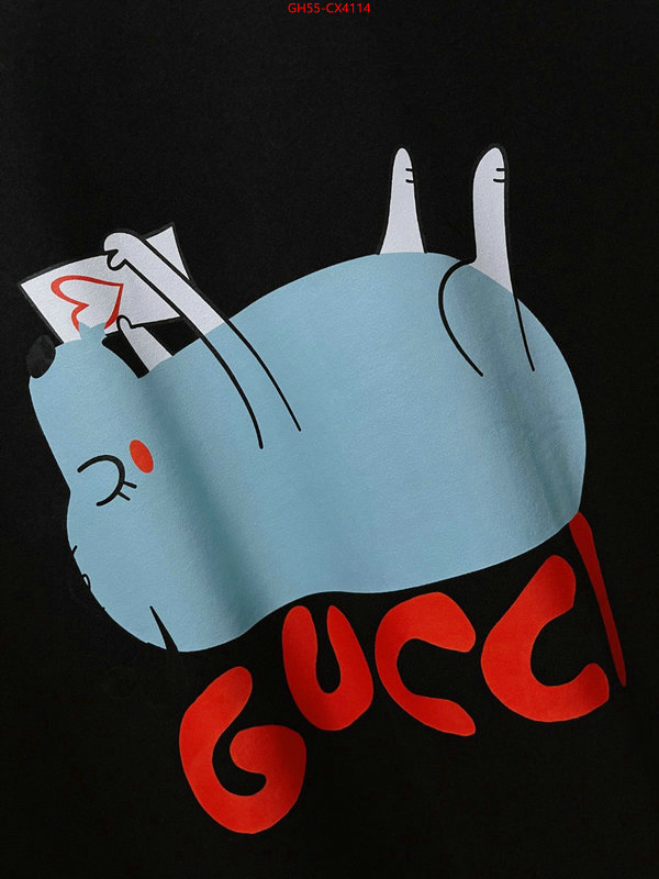 Clothing-Gucci 7 star replica ID: CX4114 $: 55USD