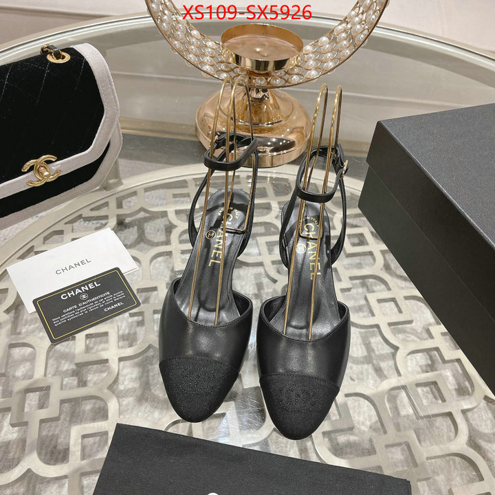 Women Shoes-Chanel luxury shop ID: SX5926 $: 109USD