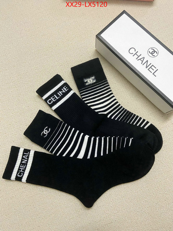 Sock-Chanel how to find replica shop ID: LX5120 $: 29USD