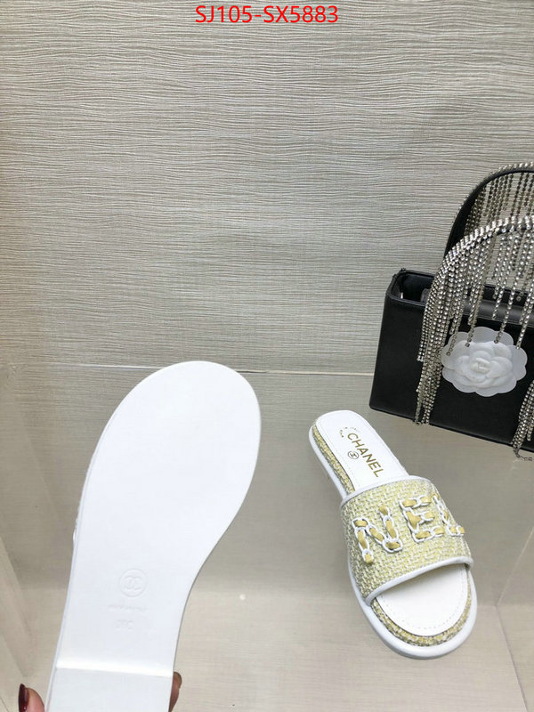 Women Shoes-Chanel buy 2024 replica ID: SX5883 $: 105USD