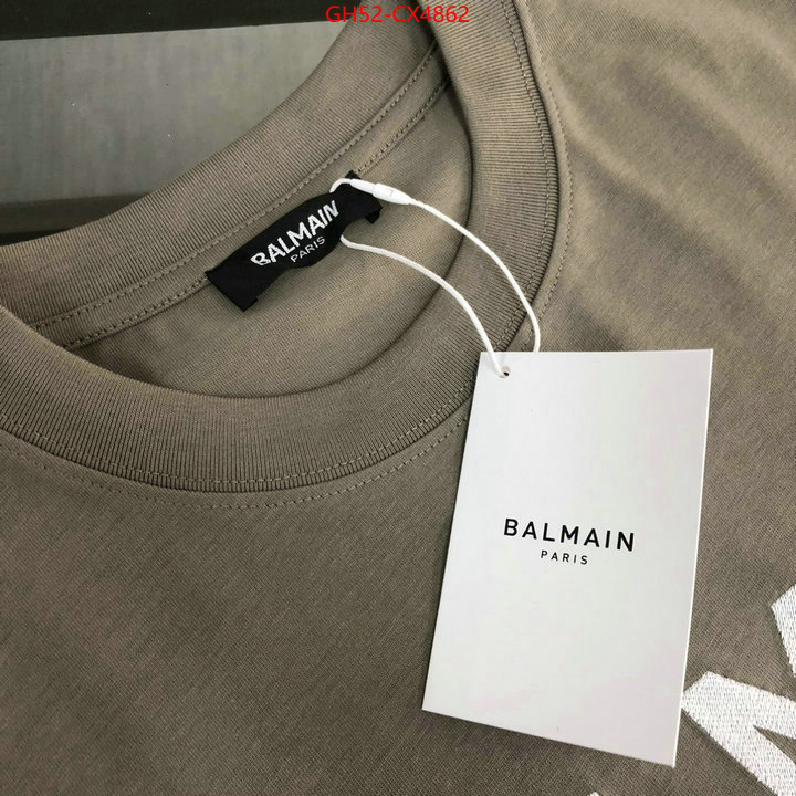 Clothing-Balmain replica for cheap ID: CX4862 $: 52USD