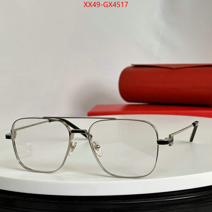 Glasses-Cartier buy luxury 2024 ID: GX4517 $: 49USD