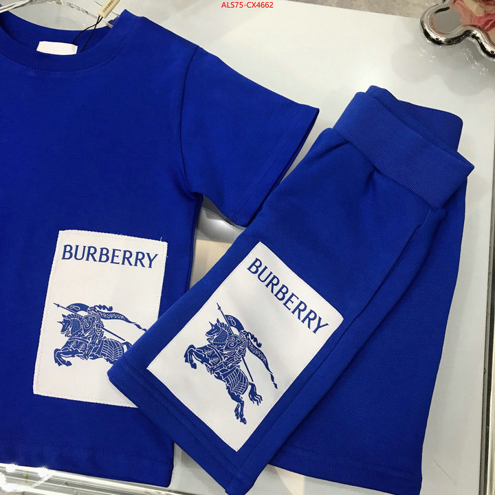 Kids clothing-Burberry quality replica ID: CX4662 $: 75USD