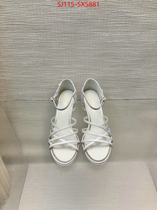 Women Shoes-Chanel replcia cheap ID: SX5881 $: 115USD