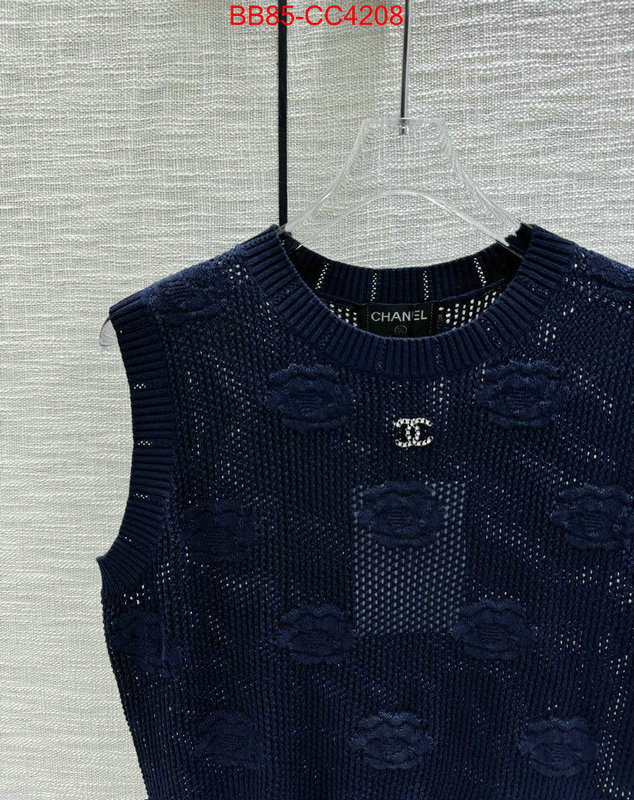 Clothing-Chanel top quality website ID: CC4208 $: 85USD