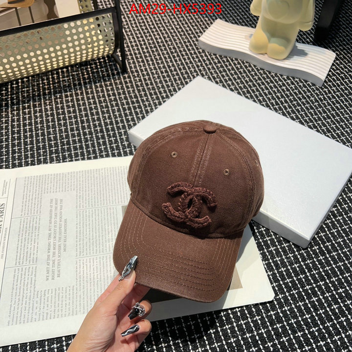 Cap (Hat)-Chanel is it illegal to buy dupe ID: HX5393 $: 29USD