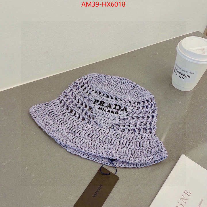 Cap (Hat)-Prada can you buy knockoff ID: HX6018 $: 39USD