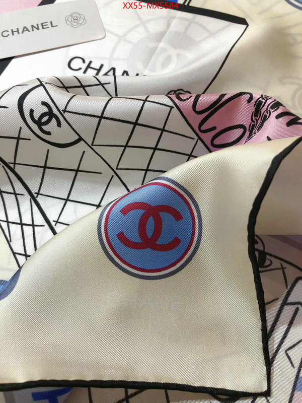 Scarf-Chanel high quality designer replica ID: MX5584 $: 55USD