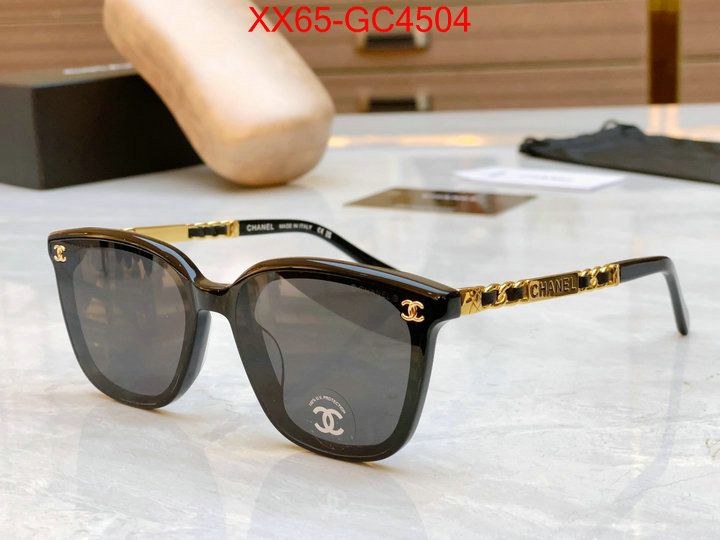 Glasses-Chanel luxury cheap replica ID: GC4504 $: 65USD