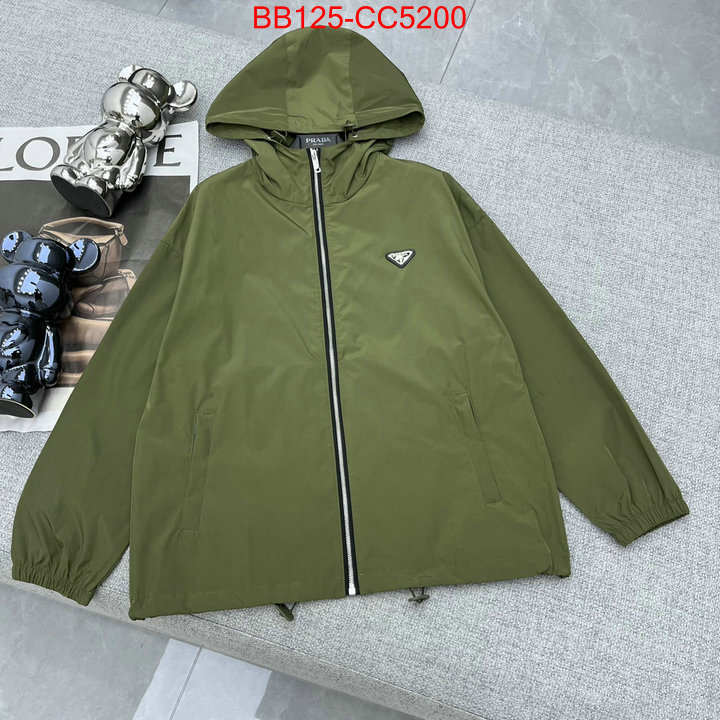 Clothing-Prada 1:1 clone ID: CC5200 $: 125USD