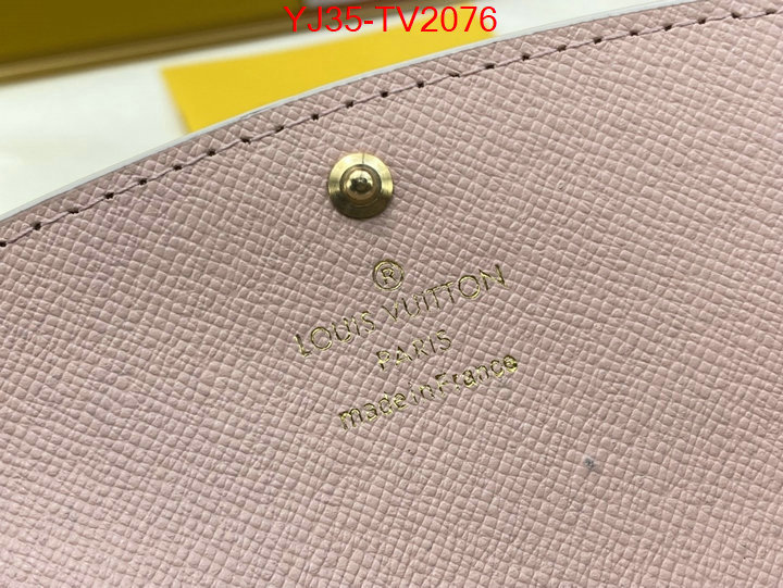 LV Bags(4A)-Wallet what is a counter quality ID: TV2076 $: 35USD,