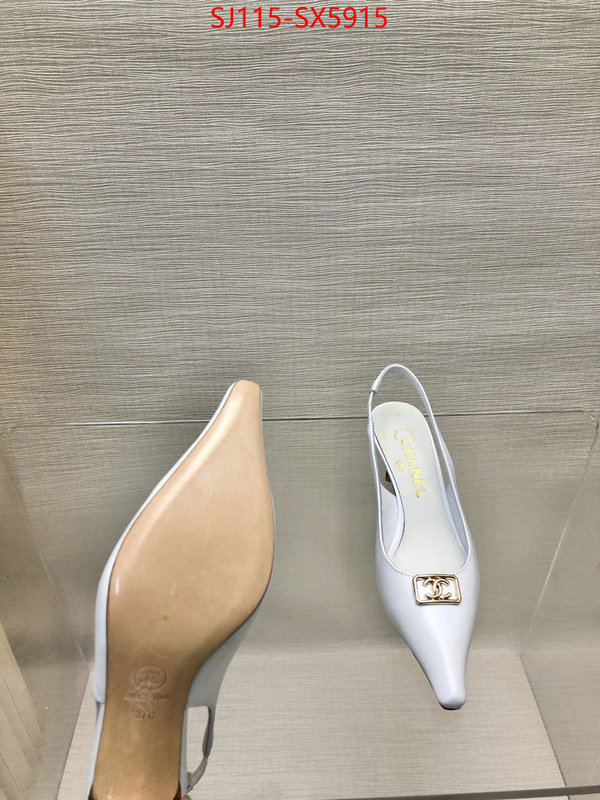 Women Shoes-Chanel high quality designer ID: SX5915 $: 115USD