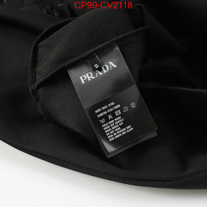 Clothing-Prada sell online luxury designer ID: CV2118 $: 99USD