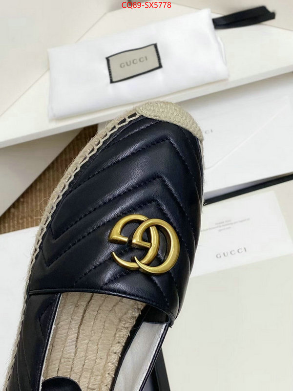 Women Shoes-Gucci cheap online best designer ID: SX5778 $: 89USD