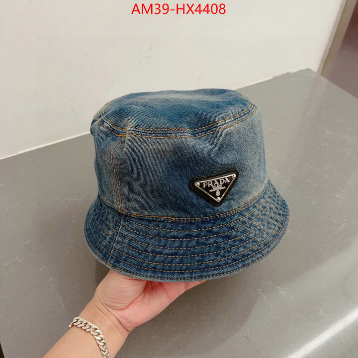 Cap (Hat)-Prada what's the best place to buy replica ID: HX4408 $: 39USD