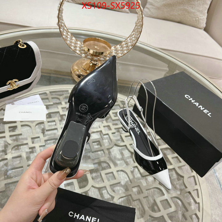 Women Shoes-Chanel luxury shop ID: SX5925 $: 109USD