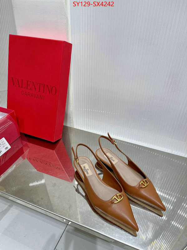 Women Shoes-Valentino high quality perfect ID: SX4242 $: 129USD