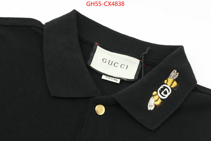 Clothing-Gucci where can i buy the best quality ID: CX4838 $: 55USD