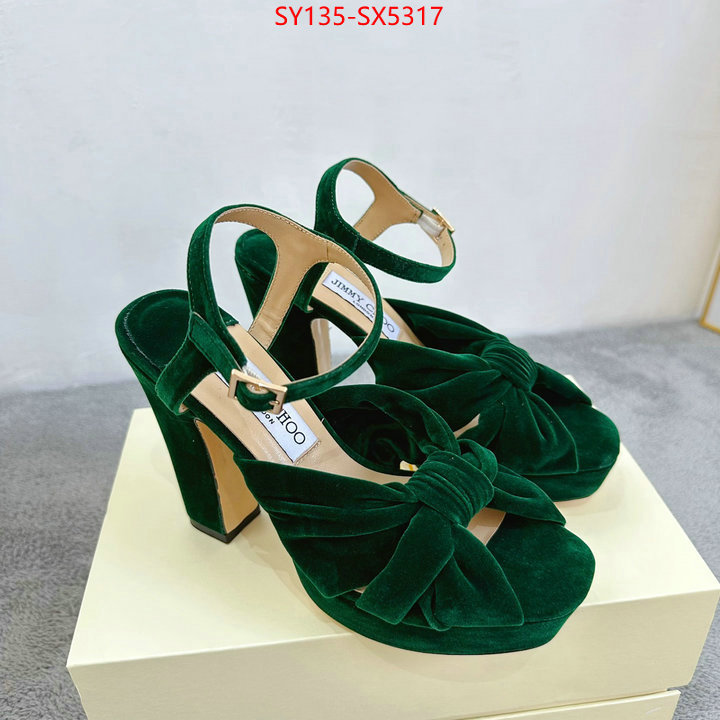 Women Shoes-Jimmy Choo knockoff ID: SX5317 $: 135USD