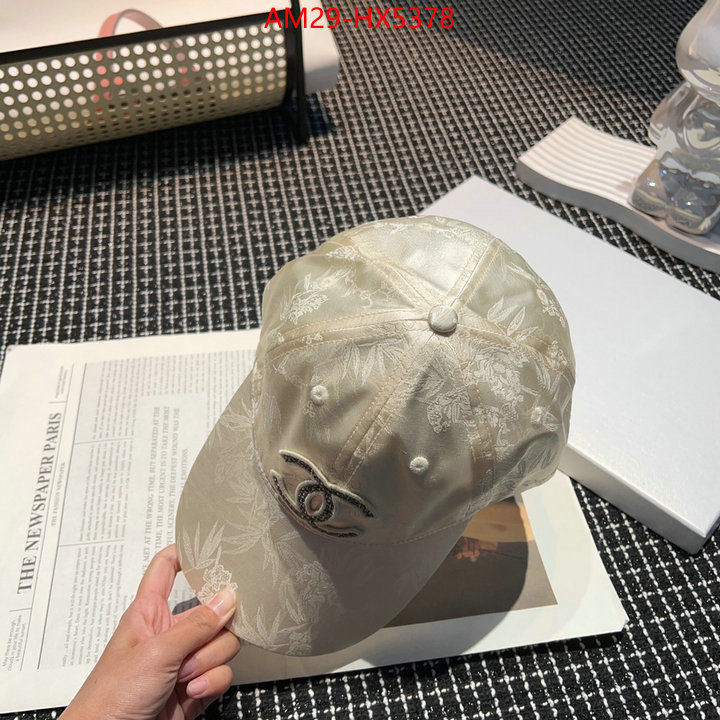 Cap (Hat)-Chanel high quality replica designer ID: HX5378 $: 29USD