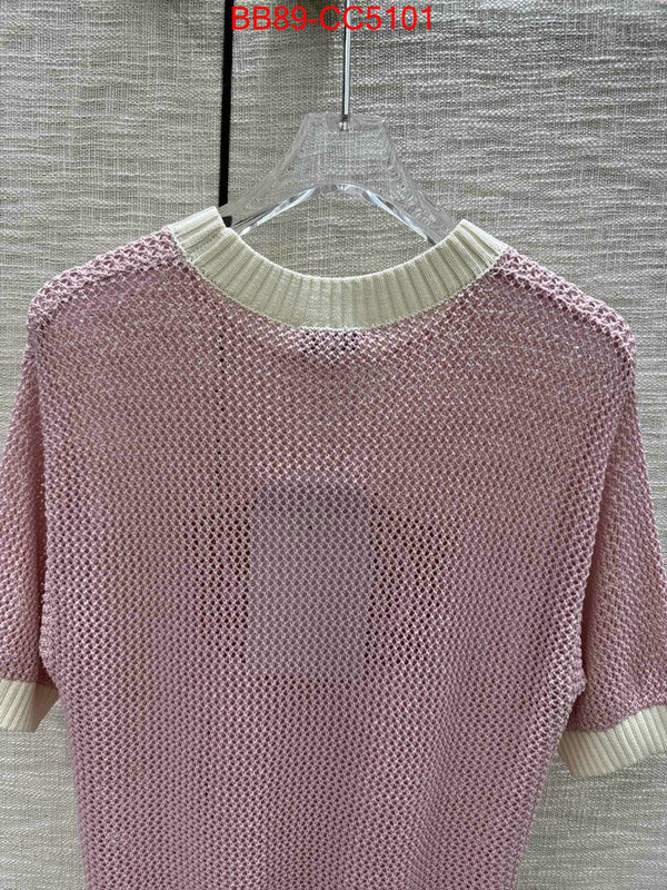 Clothing-Chanel top quality designer replica ID: CC5101 $: 89USD