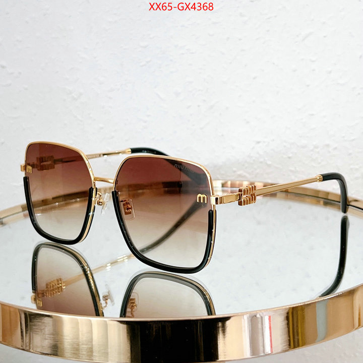 Glasses-Miu Miu high quality replica designer ID: GX4368 $: 65USD