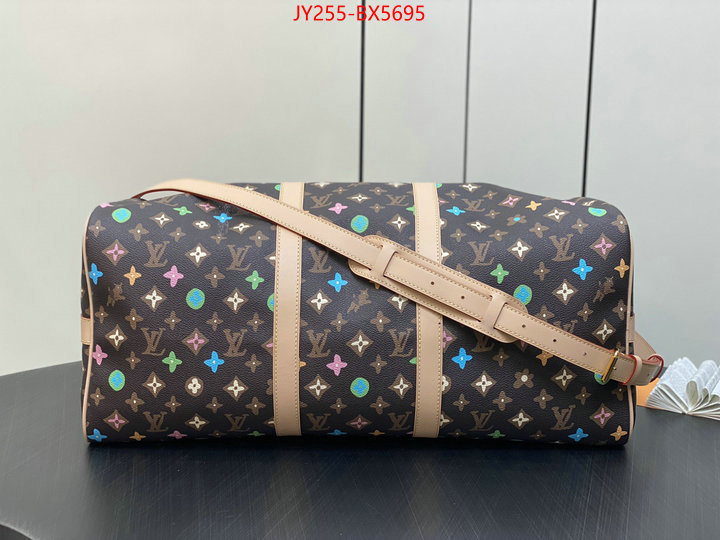 LV Bags(TOP)-Keepall BandouliRe 45-50- replica 2024 perfect luxury ID: BX5695 $: 255USD,