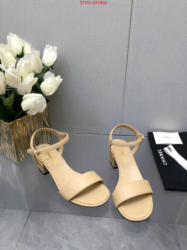 Women Shoes-Chanel good quality replica ID: SX5886 $: 105USD