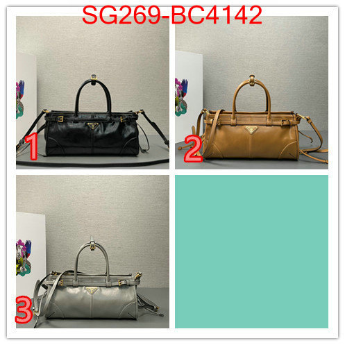 Prada Bags (TOP)-Handbag- buy ID: BC4142 $: 269USD,