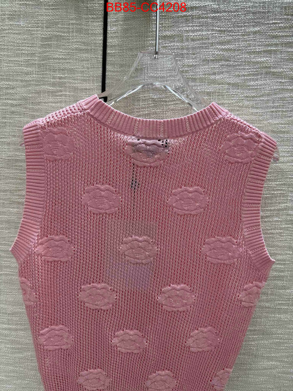 Clothing-Chanel top quality website ID: CC4208 $: 85USD