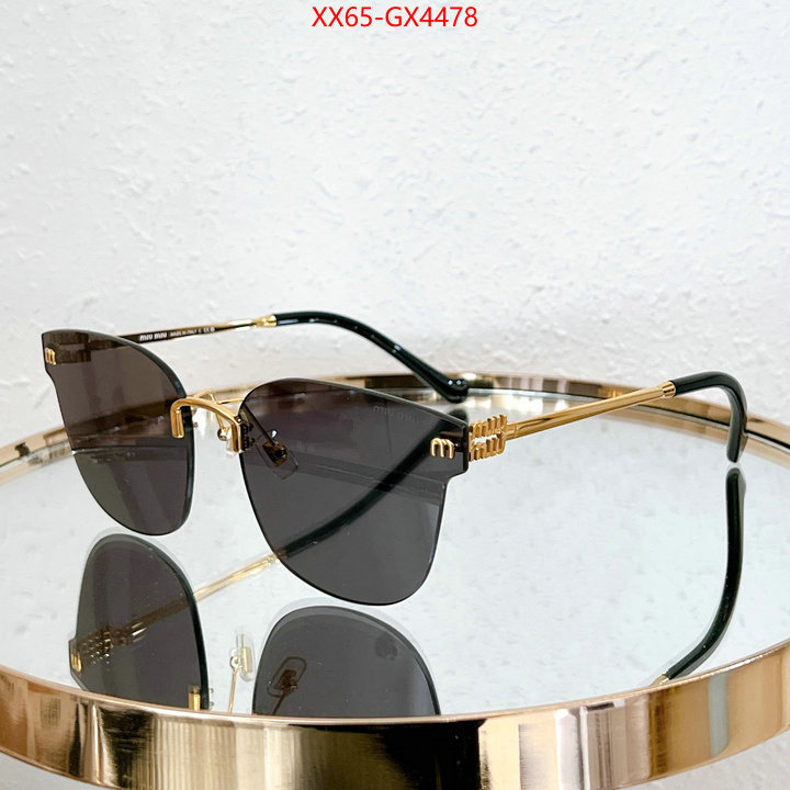 Glasses-Miu Miu best like ID: GX4478 $: 65USD
