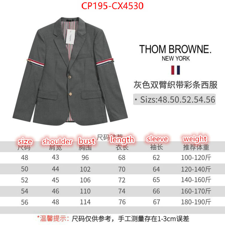 Clothing-Thom Browne designer ID: CX4530