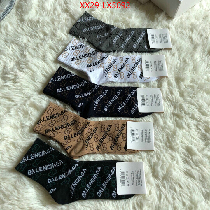 Sock-Balenciaga where should i buy to receive ID: LX5092 $: 29USD