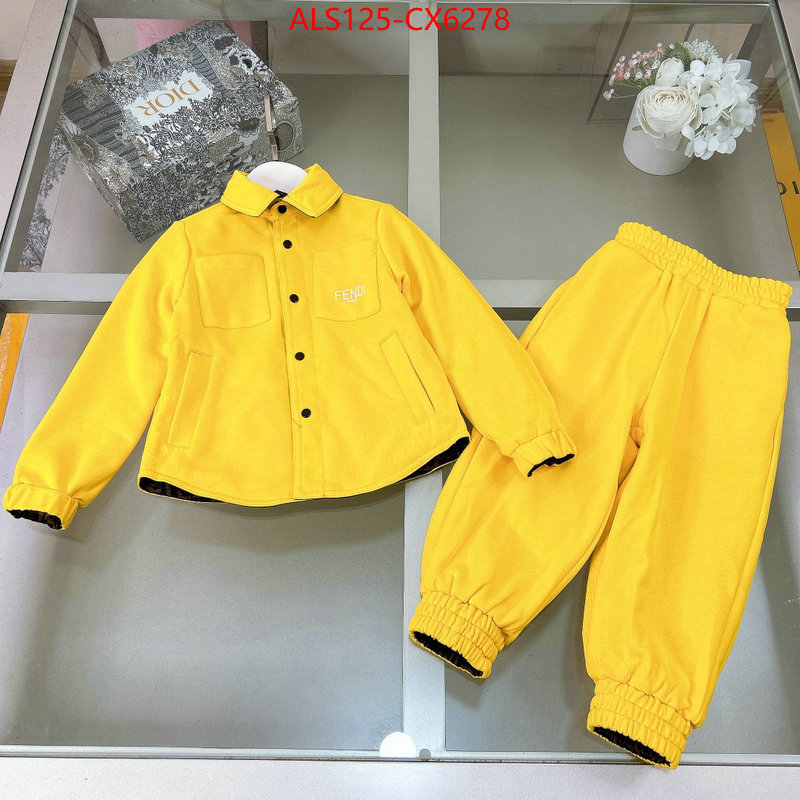 Kids clothing-Fendi sale ID: CX6278 $: 125USD